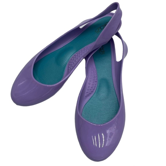 Okabashi Shoes Okabashi Oka B Lavender Slingback Sandals Size 7